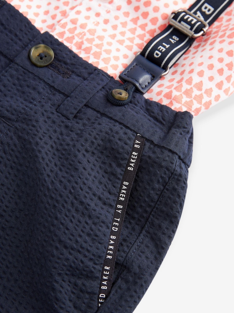 Baker by Ted Baker Shirt, Chino Short and Braces Set - Image 6 of 6