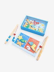 JoJo Maman Bébé Multi Magnetic Under the Sea Fishing Game - Image 4 of 12