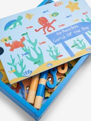JoJo Maman Bébé Multi Magnetic Under the Sea Fishing Game - Image 8 of 12