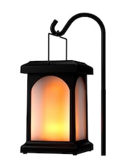 SolarCentre Black TrueFlame USB Solar Crook Outdoor Lantern Light - Image 3 of 3