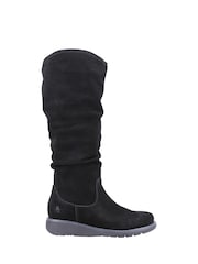Hush Puppies Lucinda Black Boots - Image 1 of 4