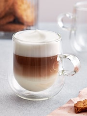 Judge Clear Duo Double Walled 325ml Latte Glass Set - Image 1 of 3
