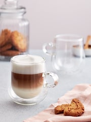 Judge Clear Duo Double Walled 325ml Latte Glass Set - Image 2 of 3