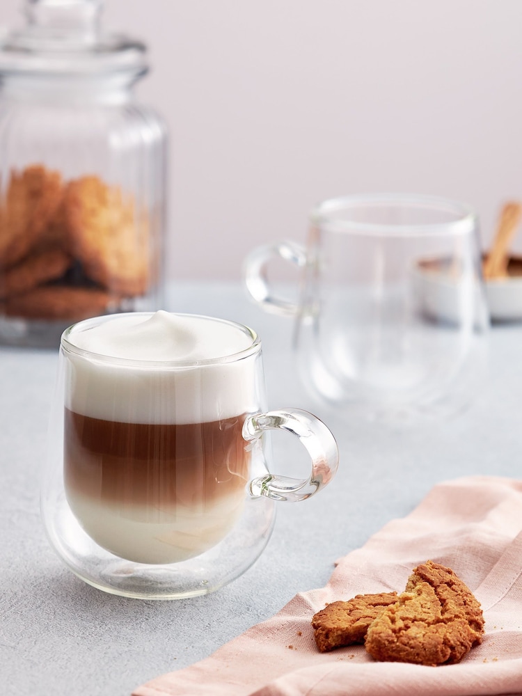 Judge Clear Duo Double Walled 325ml Latte Glass Set - Image 2 of 3