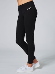 Pineapple Black Band Girls Leggings - Image 1 of 5