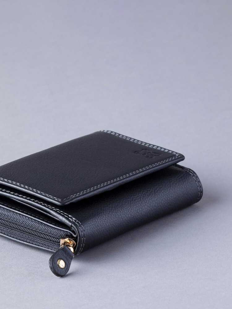 Lakeland Leather Black Small Leather Purse - Image 4 of 5