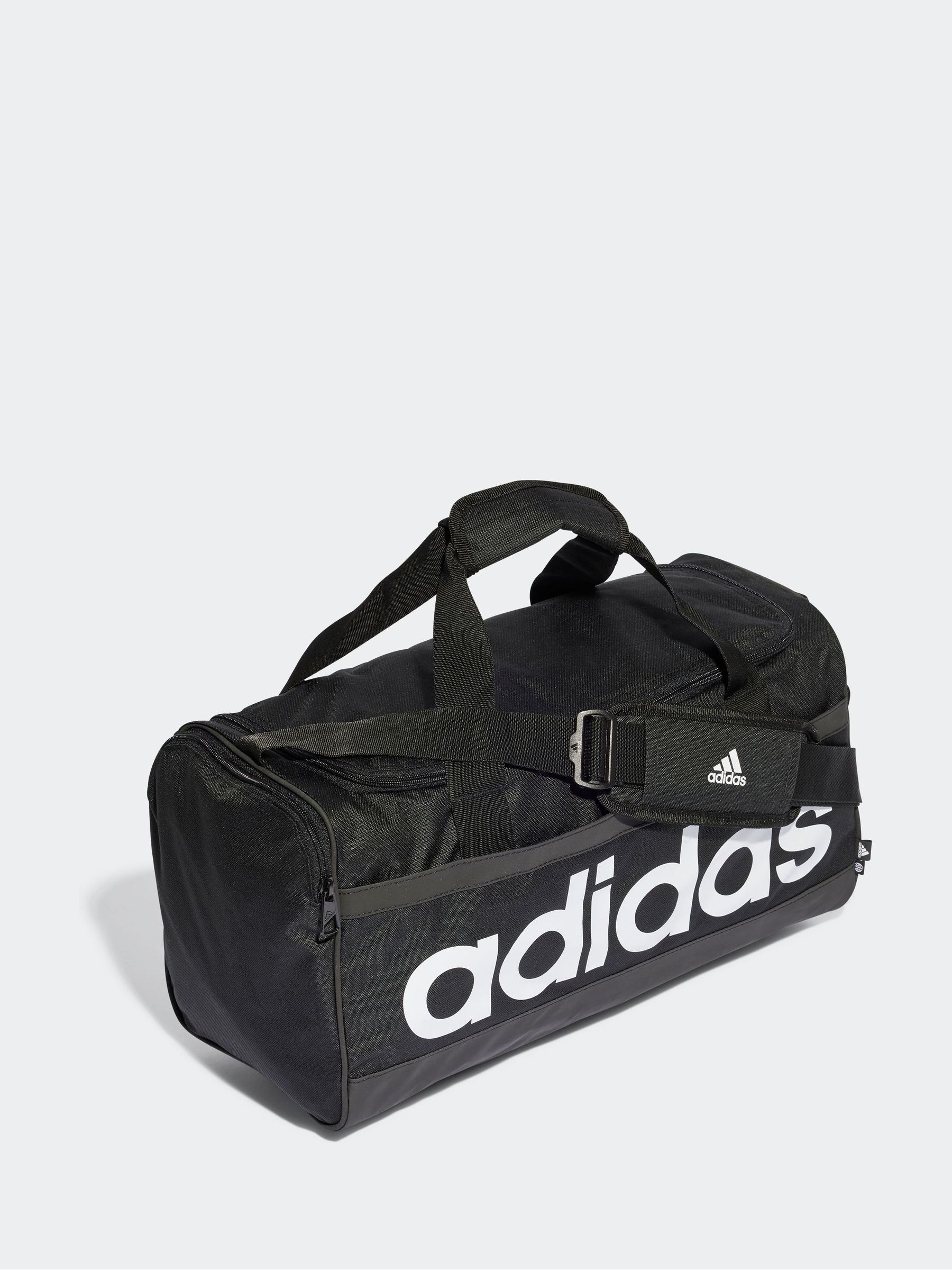 Buy adidas Black Linear Duffle Bag from Next Israel