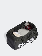 adidas Black Linear Duffle Bag - Image 3 of 5