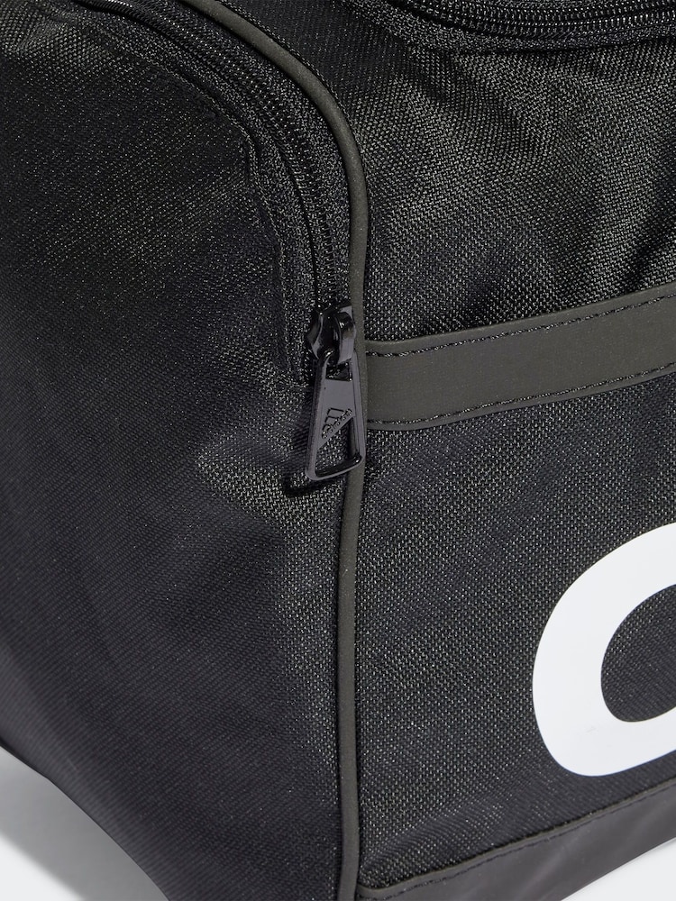 adidas Black Linear Duffle Bag - Image 5 of 5