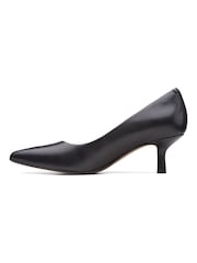 Clarks Black Standard Fit (F) Violet55 Rae Wide Fit Shoes - Image 2 of 7
