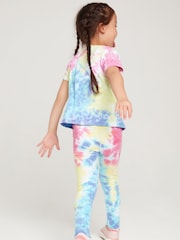 M&Co Blue Tie Dye Leggings - Image 2 of 5