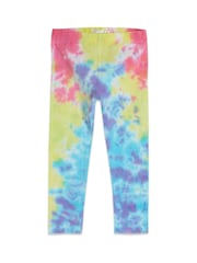 M&Co Blue Tie Dye Leggings - Image 4 of 5