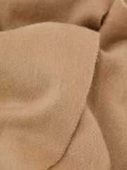 Reiss Camel Picton Wool and Cashmere Scarf - Image 6 of 6