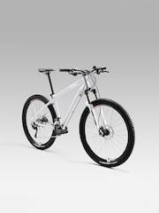Decathlon Womens Grey 27.5 Inch MTB Rockrider ST 540 165-174 Cm Bike - Image 2 of 6