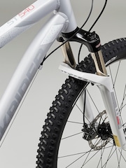 Decathlon Womens Grey 27.5 Inch MTB Rockrider ST 540 165-174 Cm Bike - Image 4 of 6