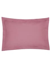 Laura Ashley Set of 2 Mulberry Red 400 Thread Count 100% Cotton Pillowcase - Image 1 of 1