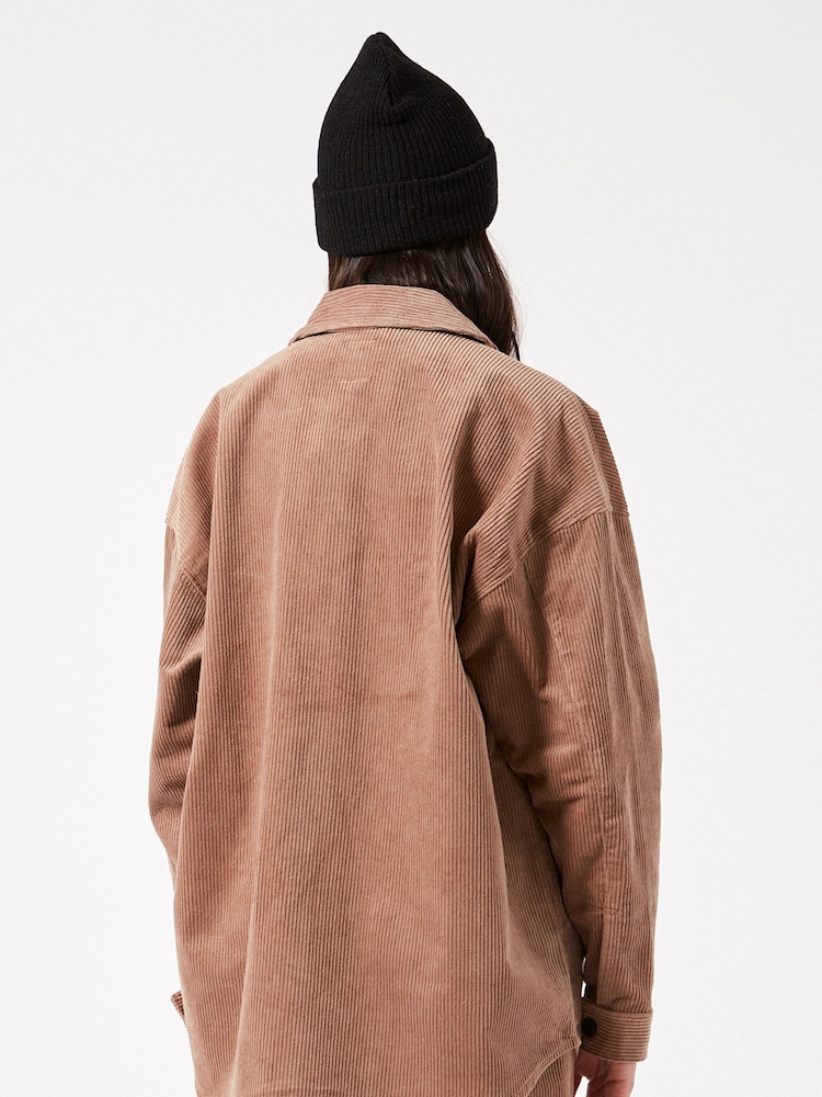 Dr Denim Mona Brown Shirt - Image 2 of 4