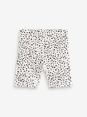 Black/White Cycling Shorts 3 Pack (3mths-7yrs) - Image 2 of 2