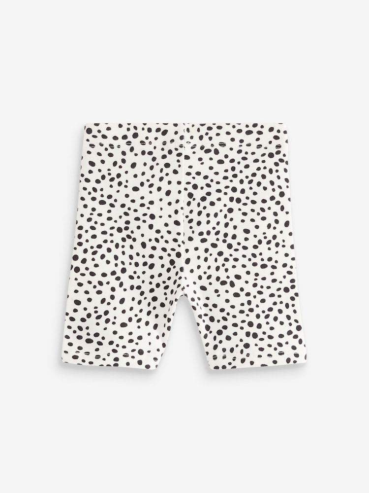 Black/White Cycling Shorts 3 Pack (3mths-7yrs) - Image 2 of 2