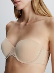 Calvin Klein Nude Light Lined Strapless Bra - Image 3 of 5