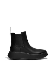 Fitflop Leather F-Mode Flatform Chelsea Boots - Image 1 of 7
