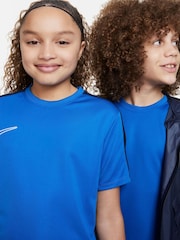 Nike Royal Blue /Navy/White Dri-FIT Academy Training T-Shirt - Image 6 of 7
