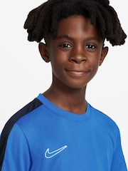 Nike Royal Blue /Navy/White Dri-FIT Academy Training T-Shirt - Image 7 of 7