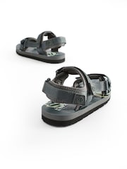 Grey Graffiti Trekker Sandals - Image 3 of 6