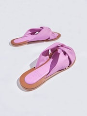 Розовый - Кожаные мюли Forever Comfort® - Image 3 of 5