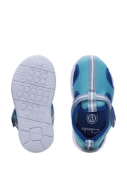 Clarks Blue Multi Fit Combi Ath Water Sandals - Image 5 of 7
