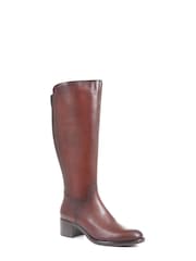 Jones Bootmaker Donatella Black Knee High Leather Boots - Image 2 of 5