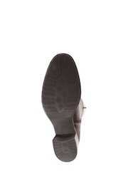 Jones Bootmaker Donatella Black Knee High Leather Boots - Image 5 of 5