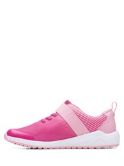 Clarks Pink Multi Fit Older kids Aeon Trainers - Image 2 of 7