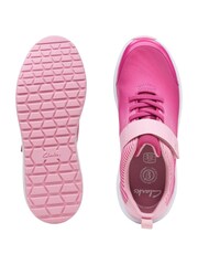 Clarks Pink Multi Fit Older kids Aeon Trainers - Image 7 of 7