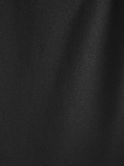 Black Jean Style Machine Washable Plain Front Smart Trousers - Image 4 of 4