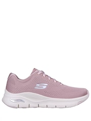 Skechers Purple Regular Fit Arch Fit Womens Trainers - Image 1 of 5
