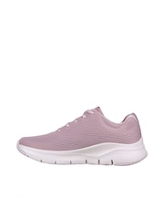 Skechers Purple Regular Fit Arch Fit Womens Trainers - Image 2 of 5