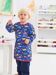 JoJo Maman Bébé Blue Dino Multi-Purpose Coverall - Image 1 of 3