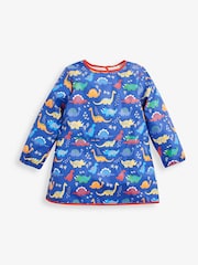 JoJo Maman Bébé Blue Dino Multi-Purpose Coverall - Image 2 of 3