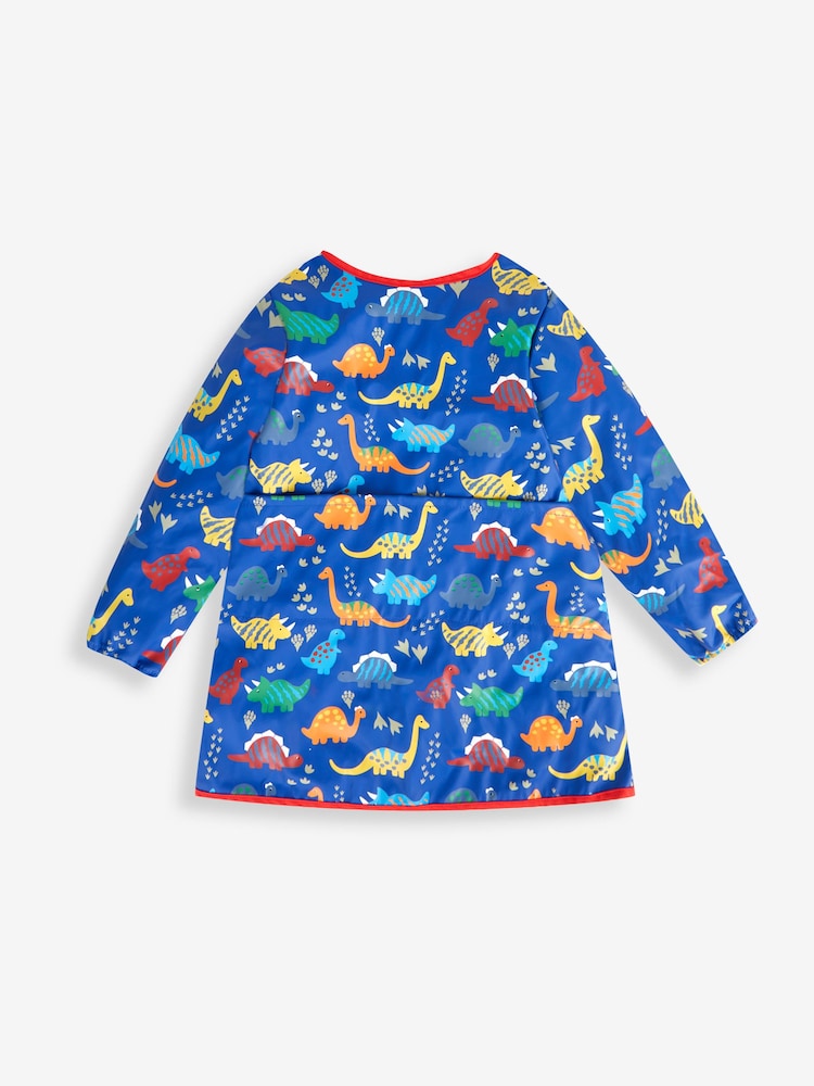 JoJo Maman Bébé Blue Dino Multi-Purpose Coverall - Image 3 of 3
