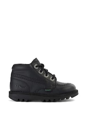 Kickers Black Hi Vegan Boots - Image 1 of 7