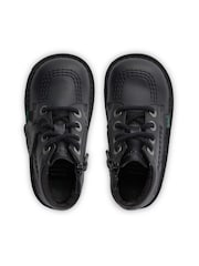 Kickers Black Hi Vegan Boots - Image 7 of 7