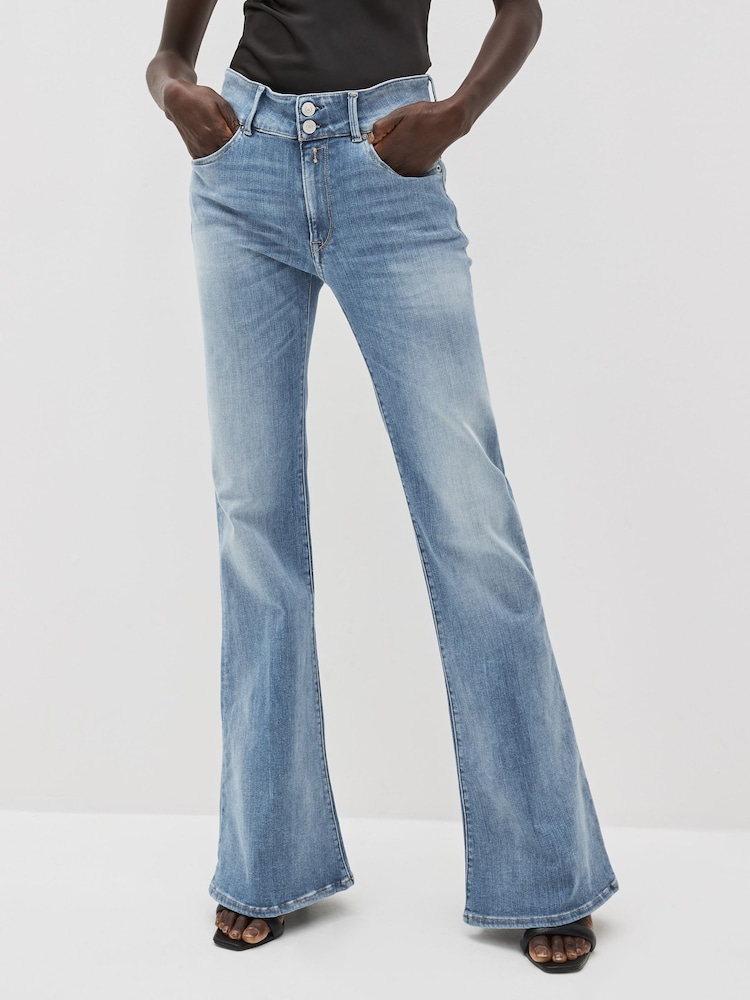 Replay New Luz Flare Boot Cut Jeans - Image 1 of 6