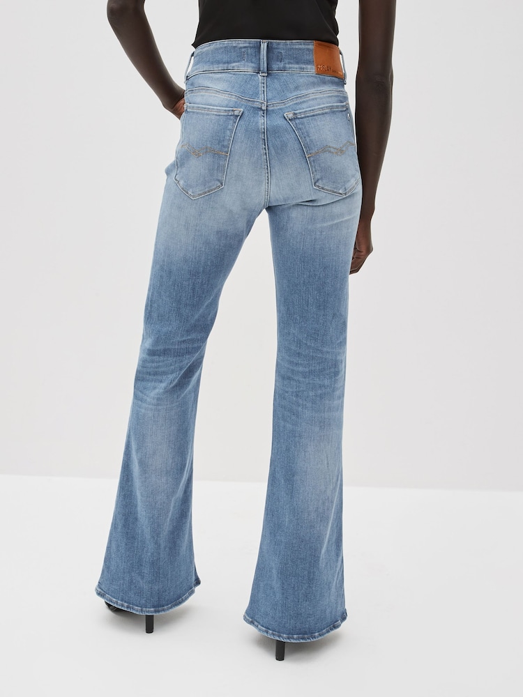 Replay New Luz Flare Boot Cut Jeans - Image 2 of 6