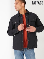 FatFace Grey Rutland Overshirt - Image 1 of 4