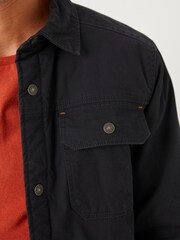 FatFace Grey Rutland Overshirt - Image 3 of 4