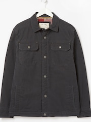 FatFace Grey Rutland Overshirt - Image 4 of 4