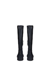 Kurt Geiger London Trekker Sock Knee Black Boots - Image 5 of 5