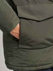 Superdry Surplus Goods Olive Vintage Everest Parka Coat - Image 5 of 7
