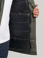 Superdry Surplus Goods Olive Vintage Everest Parka Coat - Image 7 of 7